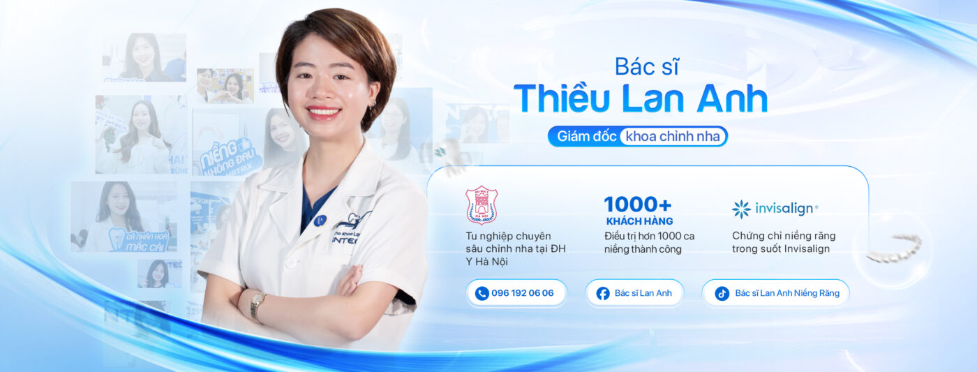 Bac si nieng rang Lan Anh nha khoa Lac Viet Intech